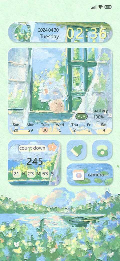 Afternoon window screenshot