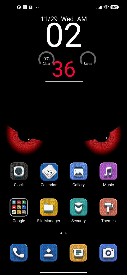 Red eye screenshot