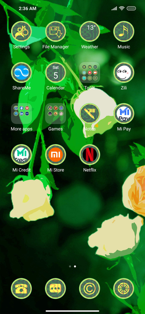 Greenery Rose screenshot