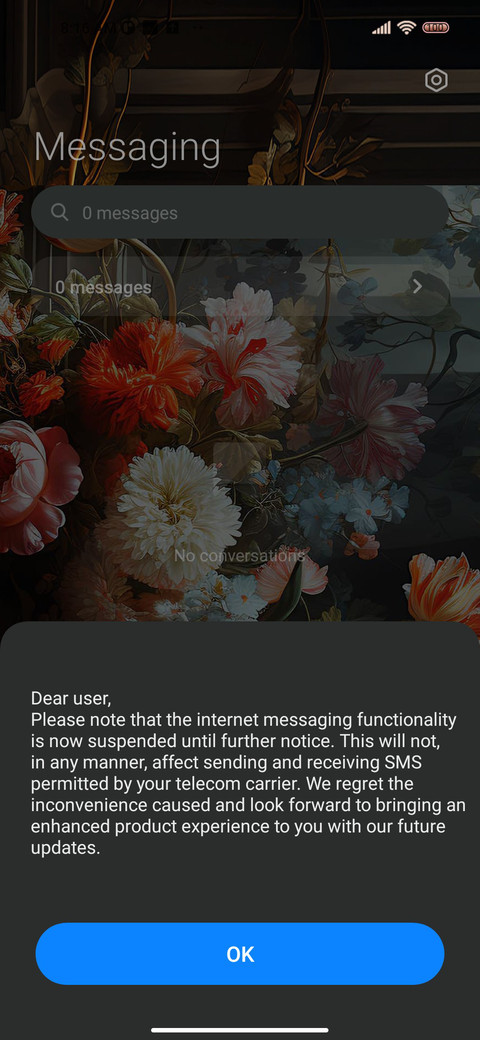 Retro flowers screenshot