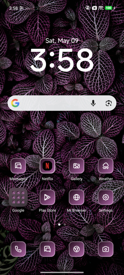 Purple Leaf screenshot