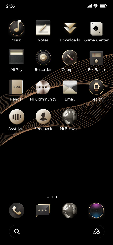 Golden Dark screenshot