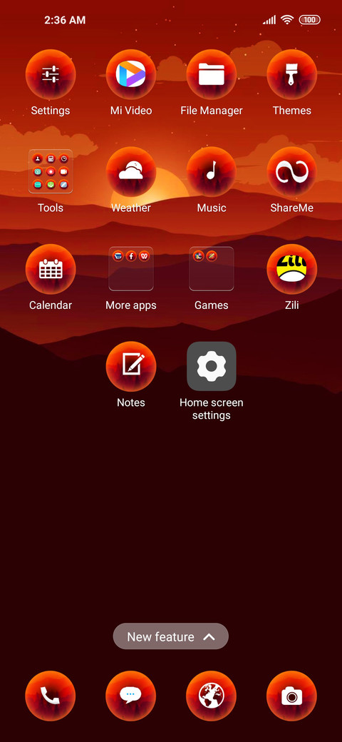 Sunset Qz screenshot