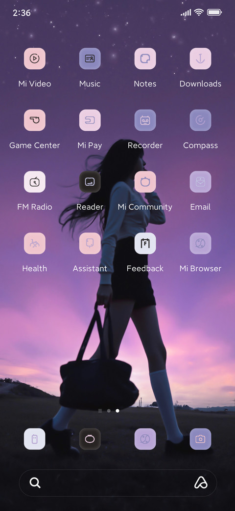 Purple freedom screenshot