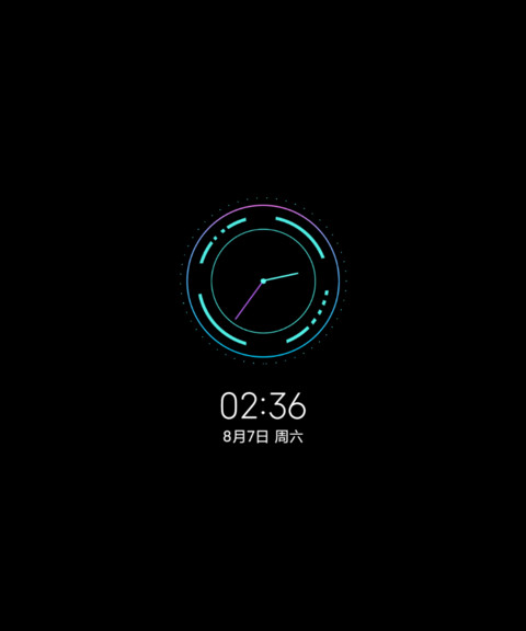 赛博朋克科技表盘 screenshot