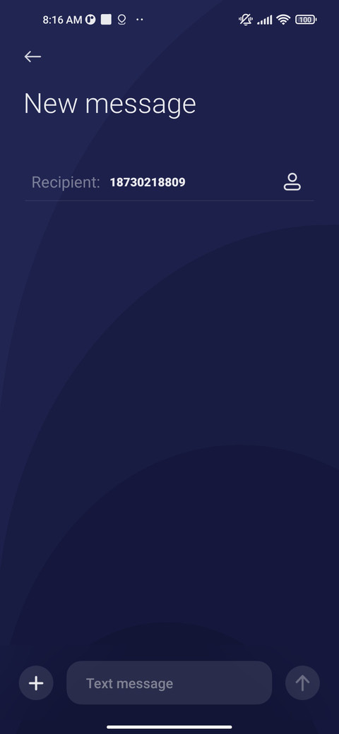 Minimalist screenshot