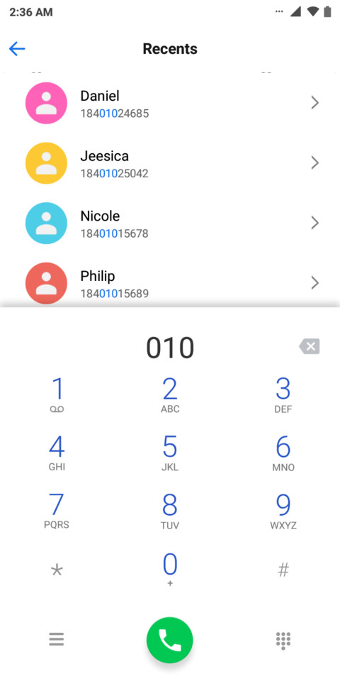 Android Go V10 v2 screenshot