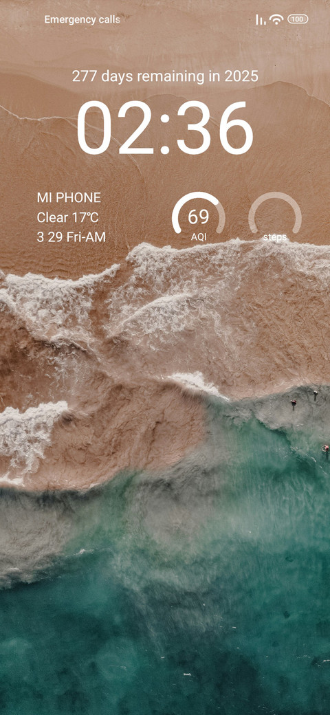 LiveWallpaper-sea screenshot