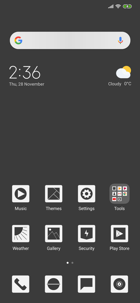BW SIMPLE Icons screenshot