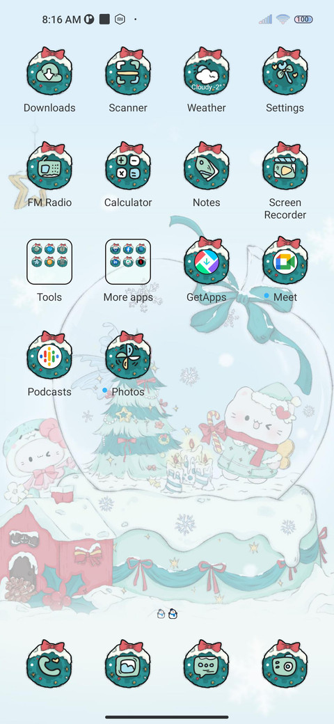 Christmas Kitten screenshot