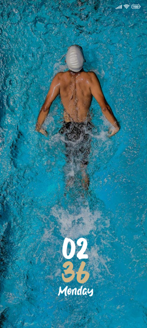 Swimming screenshot