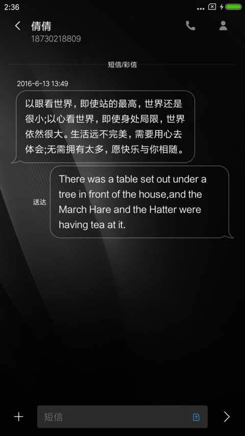 商务黑 screenshot