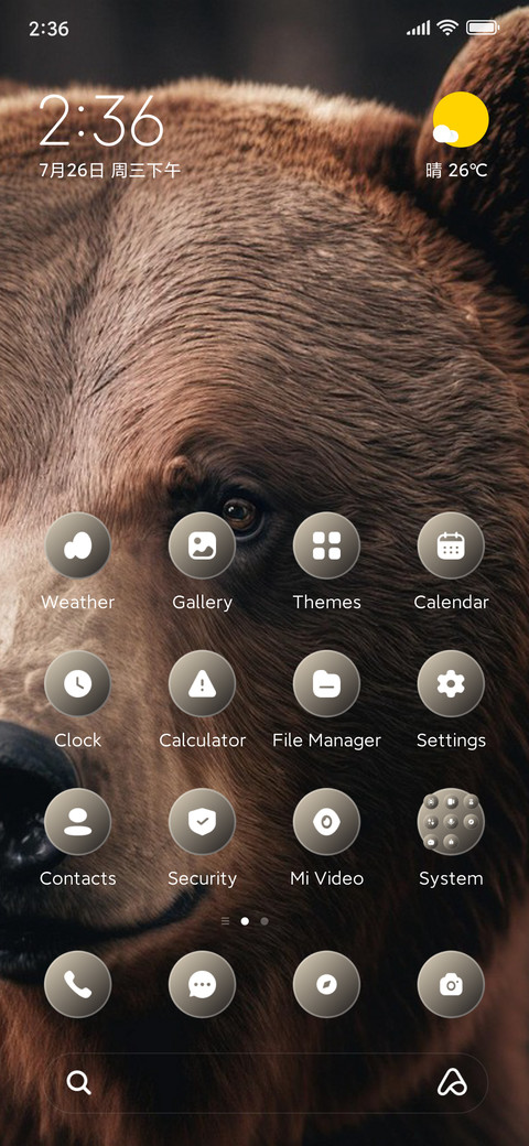 Bear screenshot