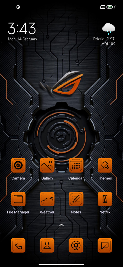 ROG Dark Premium screenshot
