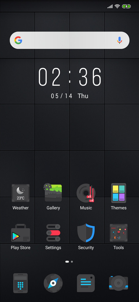 Crispy Dark v11 screenshot