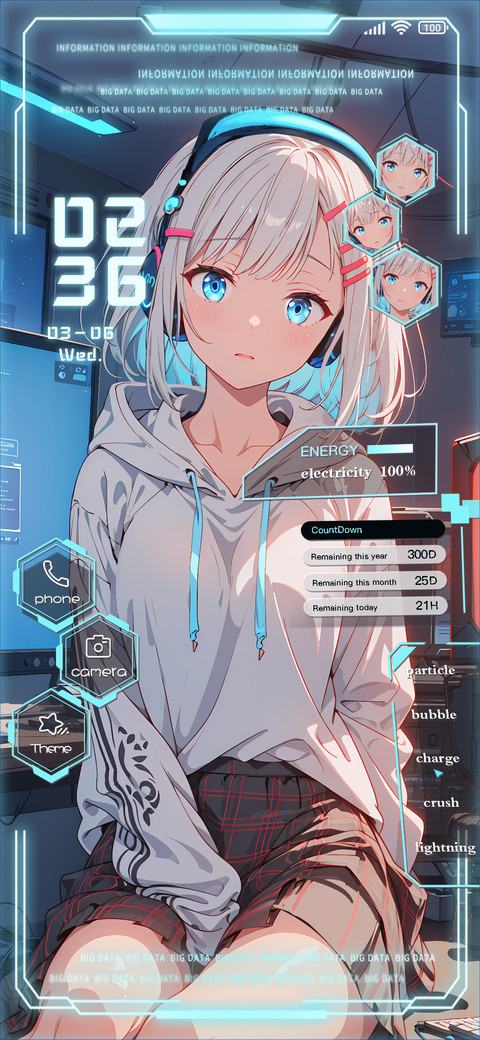 Cyber Game Girl screenshot
