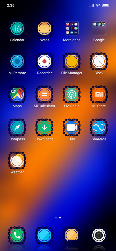 Flower Design UI_DWM3 screenshot