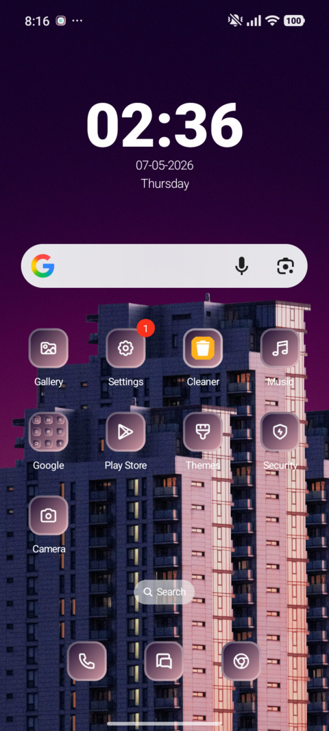 Pink Buildings screenshot