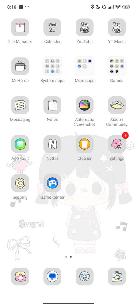 Black Hair Cutie screenshot