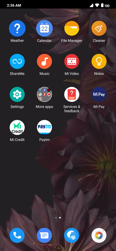 Droid 12 v11 screenshot