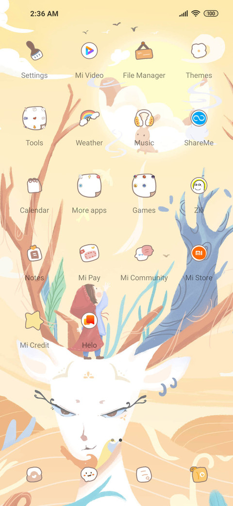 Girl fawn screenshot