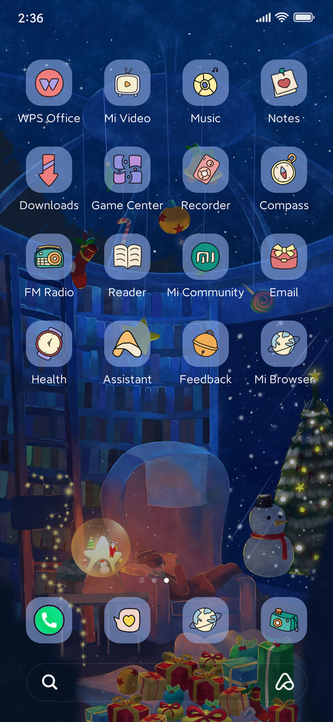 Warm Christmas screenshot