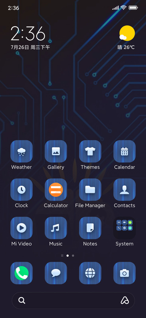 Tech screenshot