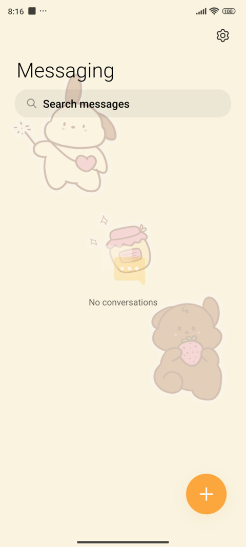 Minimalist puppy screenshot