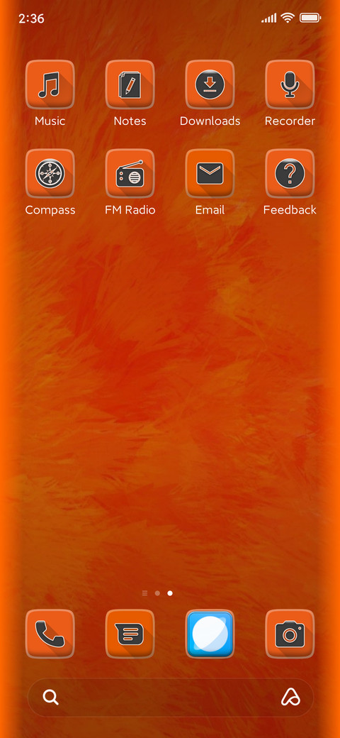 Orange v12 screenshot