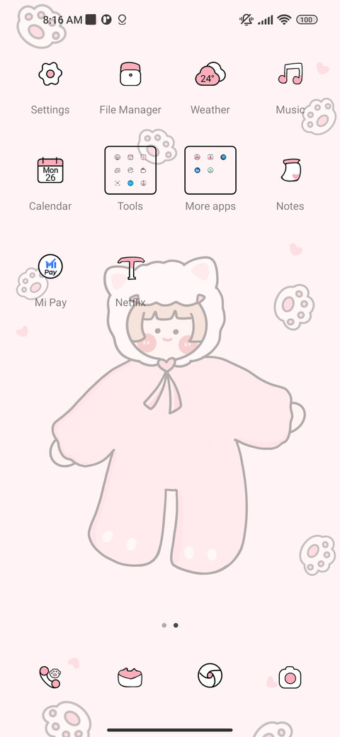 pink cat girl screenshot