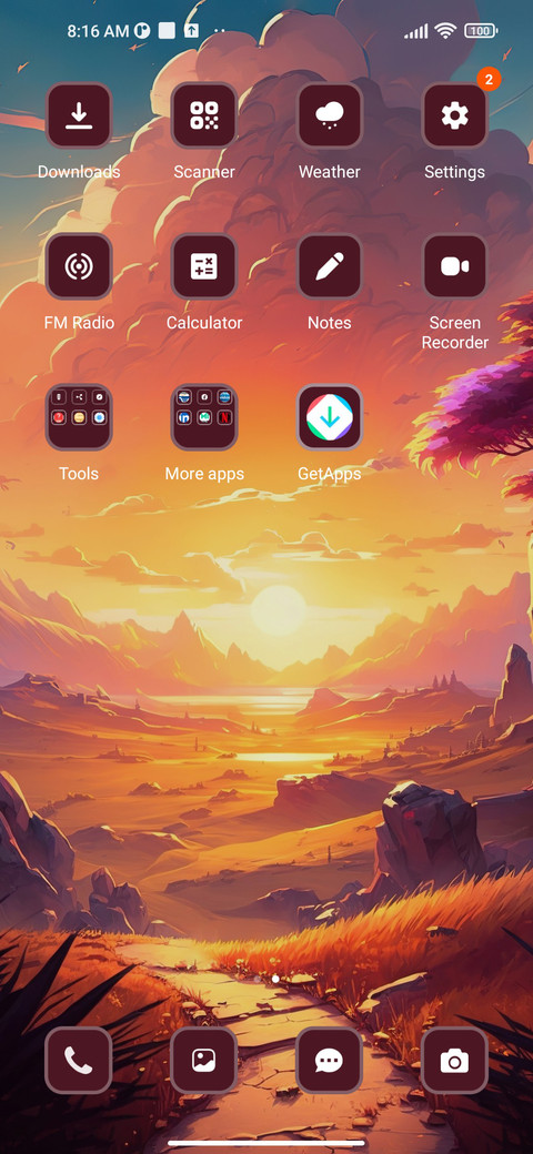 Warm Mountain screenshot
