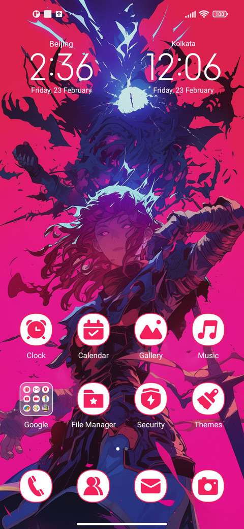 Comic book hero screenshot