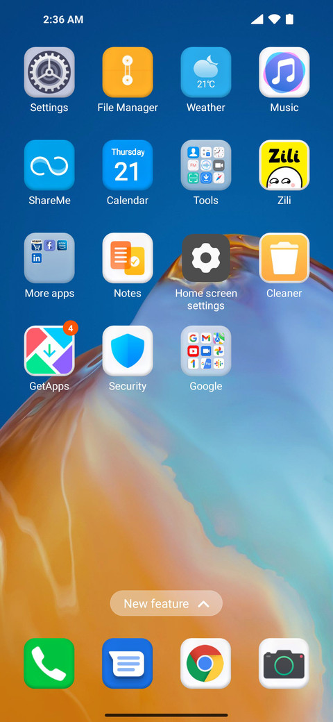 Harmony Os screenshot