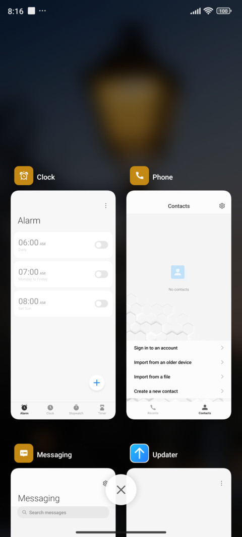 Evening Lamp screenshot