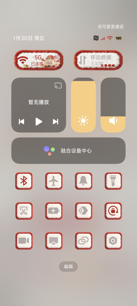 毛绒新年爱你老己 screenshot