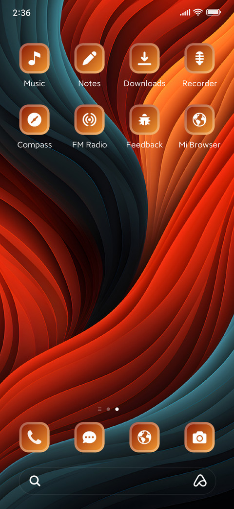 Vibrant screenshot