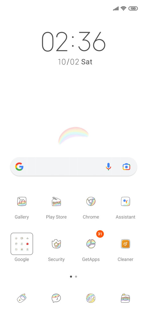 Element switching screenshot