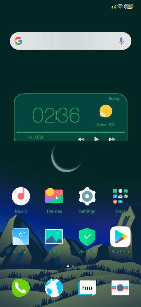 Big Clock v11 Göl Blue screenshot