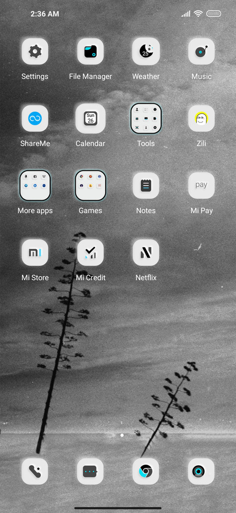 black space screenshot