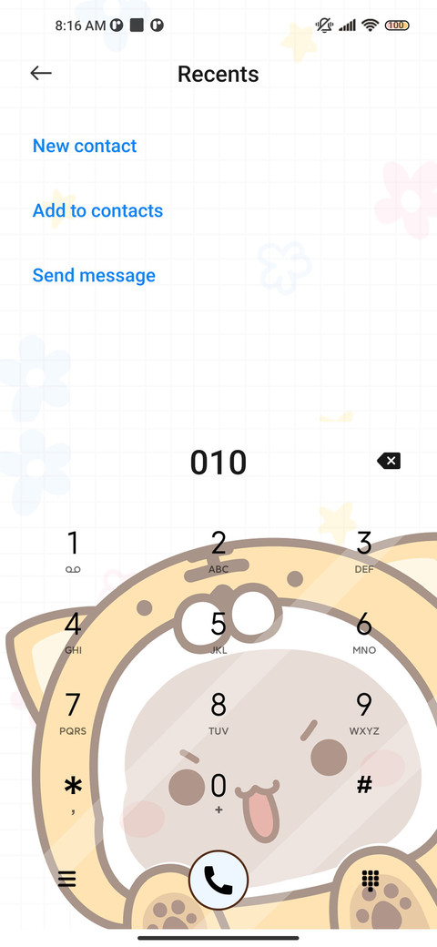 Lovely Peach Cat screenshot