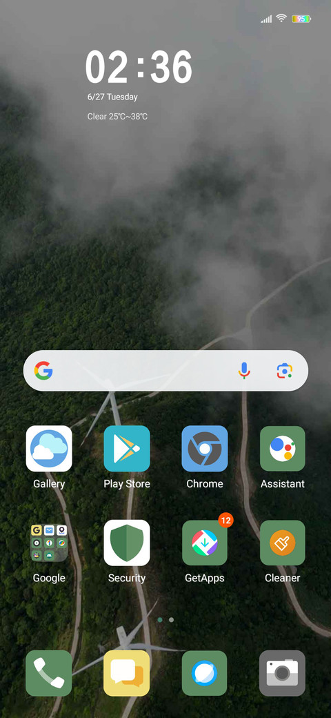 Cloud windmill screenshot