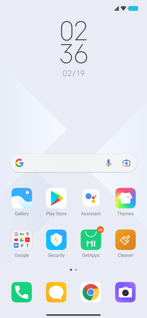 Unique os screenshot