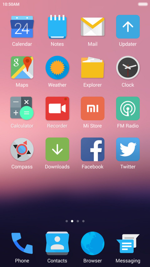 Nougat screenshot