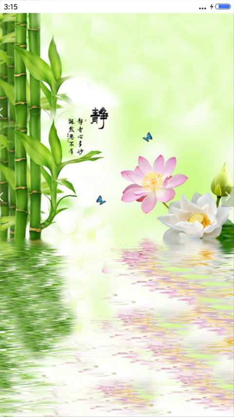 竹报平安（动态效果） screenshot