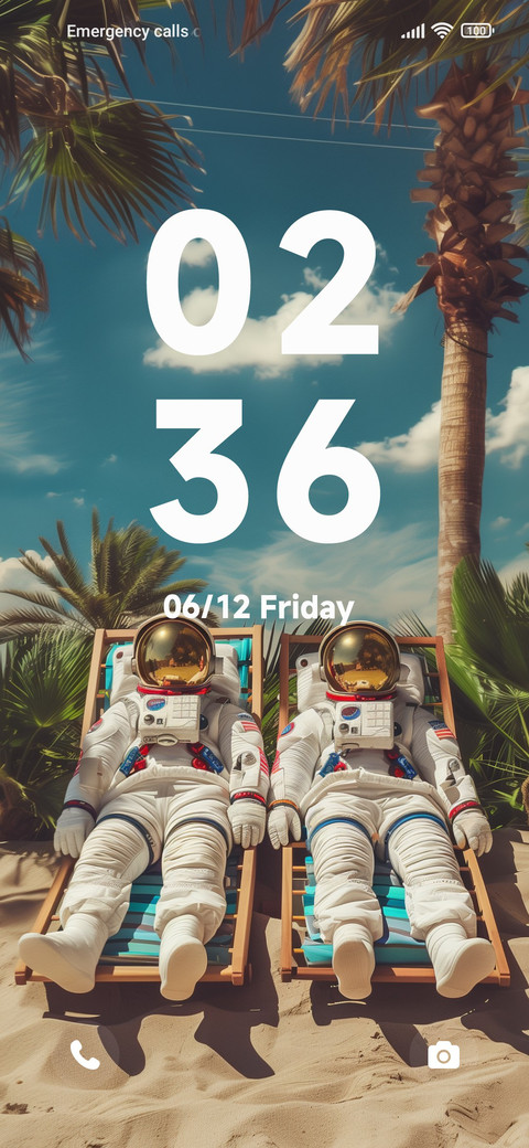 Beach astronaut screenshot