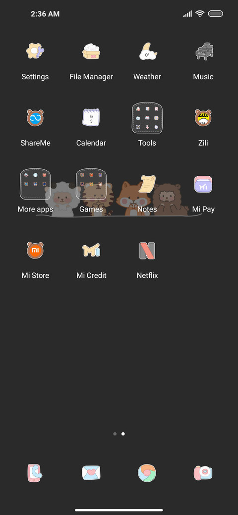Cute pet widget screenshot