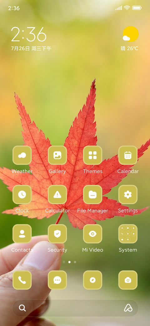 Autumn screenshot