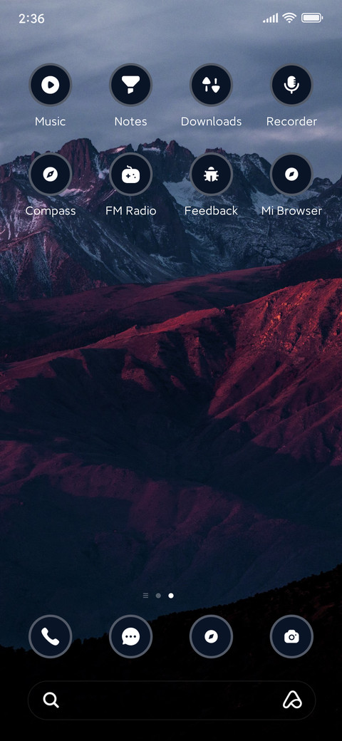 Red mountain screenshot
