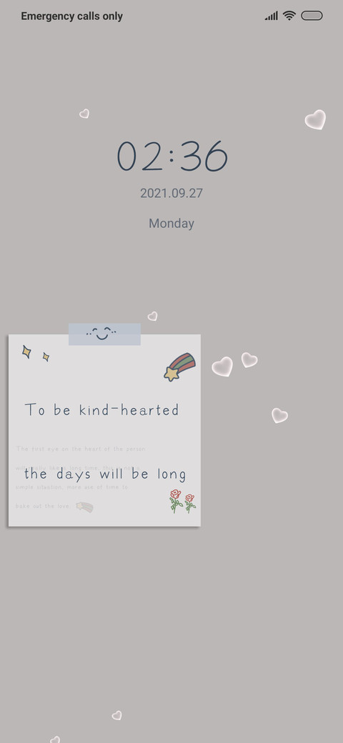 Romantic stickers screenshot