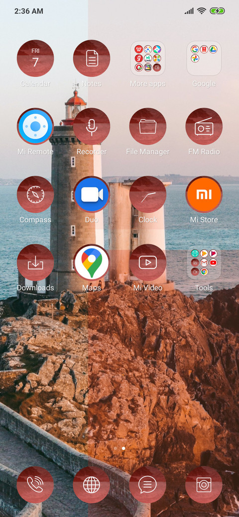 Light house - Mountains screenshot